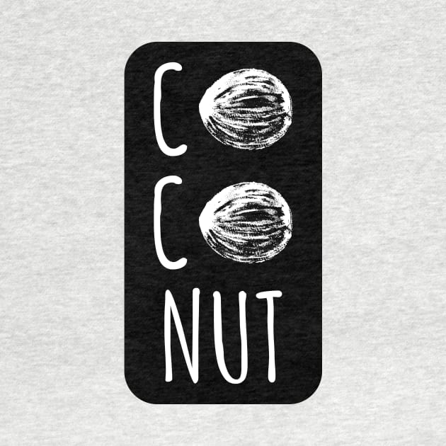 Coconut Tee Design by ArtisticTee